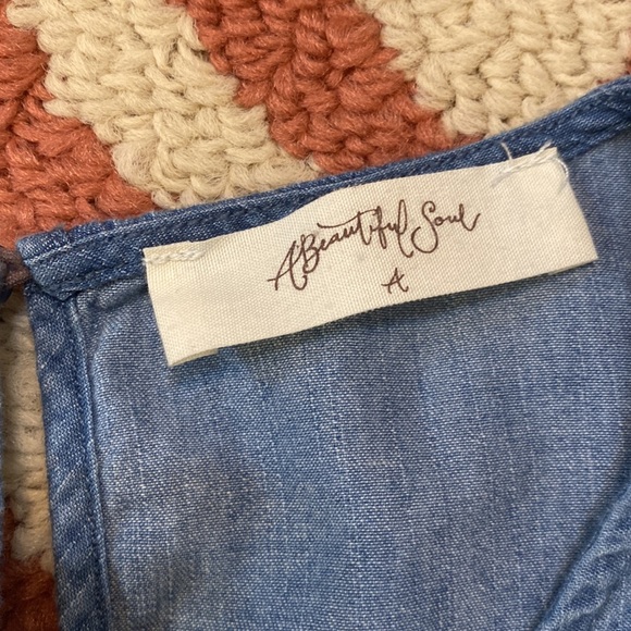 NWOT ALTR-D STATE A BEAUTIFUL SOUL “A”  fun flirty lightweight 💯 cotton dress - Picture 3 of 9